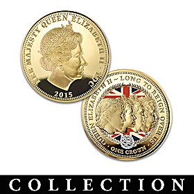 The Crowning Moments Of Queen Elizabeth II Coin Collection