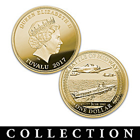World's Greatest Naval Battles Gold Dollar Coin Collection