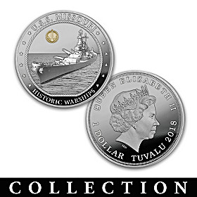 The Greatest Warships Proof Dollar Coin Collection
