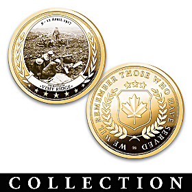 The Greatest Canadian War Battles Proof Coin Collection