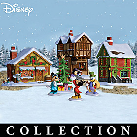Disney Mickey Mouse's Christmas Carol Village Collection