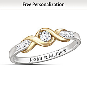 Infinite Love Personalized Diamond Ring