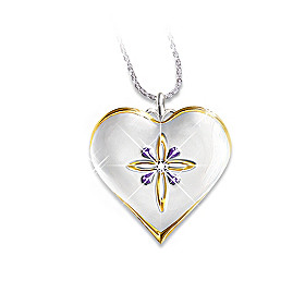 My Blessed Granddaughter Pendant Necklace