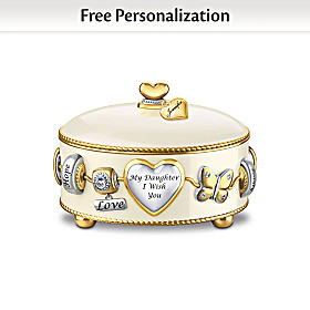 Daughter, I Wish You Personalized Music Box