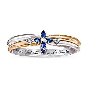 The Trinity Sapphire And Diamond Ring