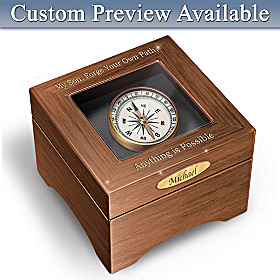 Son, Forge Your Path Personalized Keepsake Box 
