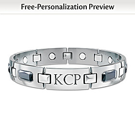 Optimum Personalized Men's Bracelet