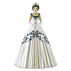 The Queen's Maple Leaf Of Canada Dress Figurine