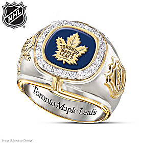Toronto Maple Leafs&reg; Diamond Ring
