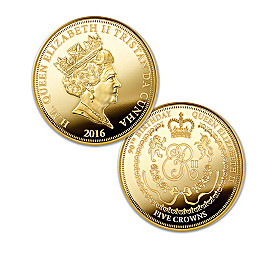 The Queen Elizabeth II Five Crowns Coin