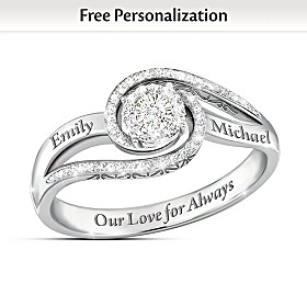 Our Love for Always Personalized Diamond Ring