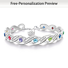 Forever & Always Personalized Bracelet