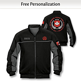 Canadian Heroes Personalized Men's Jacket