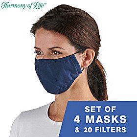 Cooling Face Masks And Filters Set