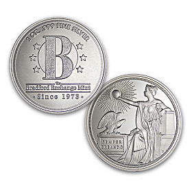 Bradford One Oz. Silver Round Coin