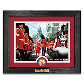 Queen Elizabeth II Canada Day Wall Decor