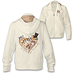 Cats With Purr-sonality Women's Hoodie