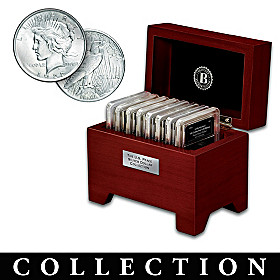 The Complete U.S. Peace Silver Dollar Coin Collection