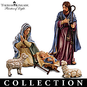 Thomas Kinkade Magnificent Holy Night Nativity Collection
