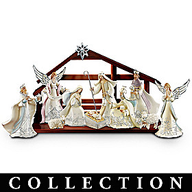 Silver Blessings Nativity Collection