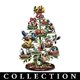 Holiday Tweets Tabletop Tree Collection