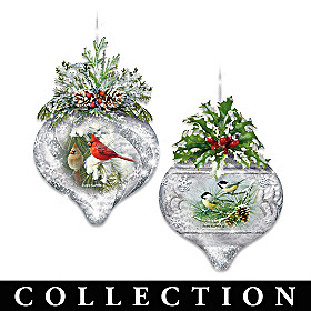 Winter Wildlife Ornament Collection
