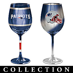 New England Patriots Wine Glass Collection