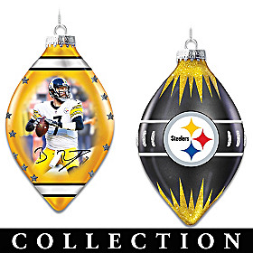 Steelers Heirloom Glass Ornament Collection