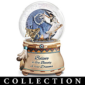 Native American-Inspired Glitter Globe Collection