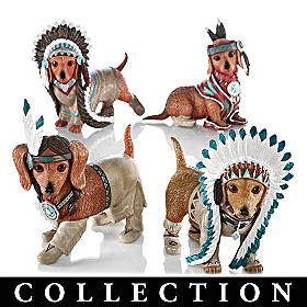 Feathers 'N Fur Dachshund Figurine Collection