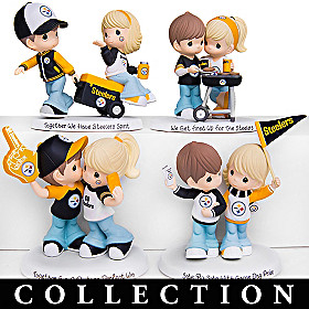 Precious Moments Steelers Pride Figurine Collection