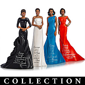 Michelle Obama's Words Of Wisdom Sculpture Collection