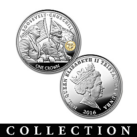 The 75th Anniversary Roosevelt & Churchill Coin Collection