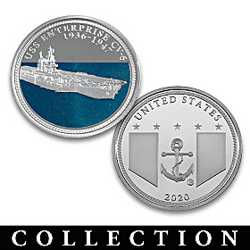 The U.S. Navy Aircraft Carrier Proof Coin Collection