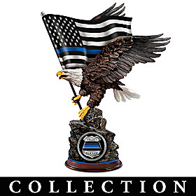 The Thin Blue Line Sculpture Collection