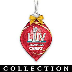 Kansas City Chiefs Super Bowl LIV Ornament Collection