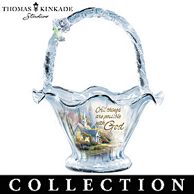Thomas Kinkade Reflections Of Hope Bowl Collection