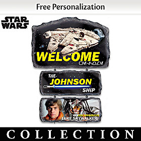 STAR WARS Personalized Welcome Sign Collection