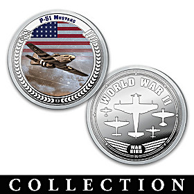 The Greatest WWII Fighter Planes Proof Coin Collection