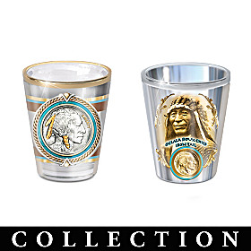 The Buffalo Nickel Shot Glass Collection