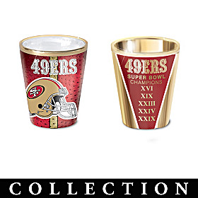San Francisco 49ers Shot Glass Collection