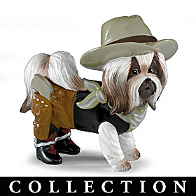Spurs 'N Fur Shih Tzu Figurine Collection