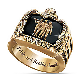 The Veteran's Pride And Brotherhood Ring