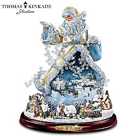Thomas Kinkade And To All A Good Night Figurine
