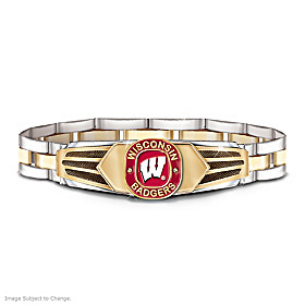Wisconsin Badgers Men's Bracelet