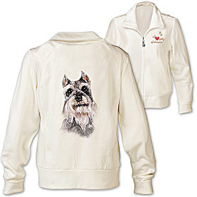 Doggone Cute Schnauzer Women's Jacket