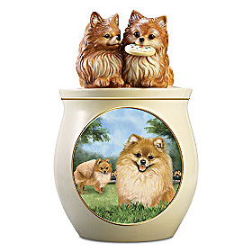 Cookie Capers: The Pomeranian Cookie Jar