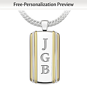 Always My Son Personalized Pendant Necklace