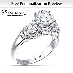 Once Upon A Romance Personalized Ring