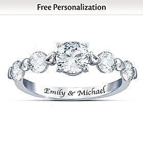 Romance Personalized Ring